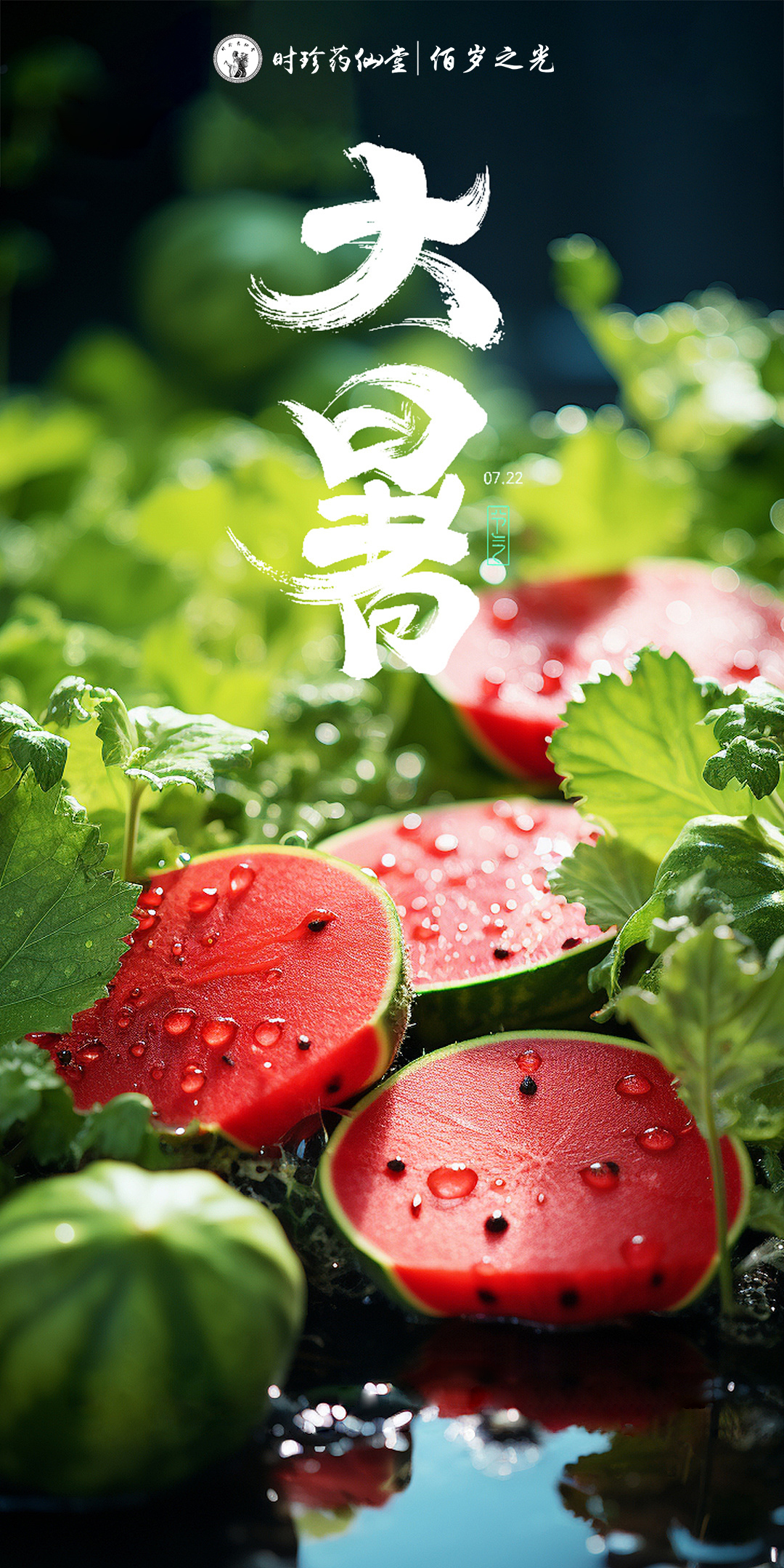 时珍药仙堂佰岁之光温馨提示：大暑已至